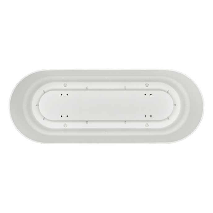 greenville pflanzgefäß lang 50cm weiss